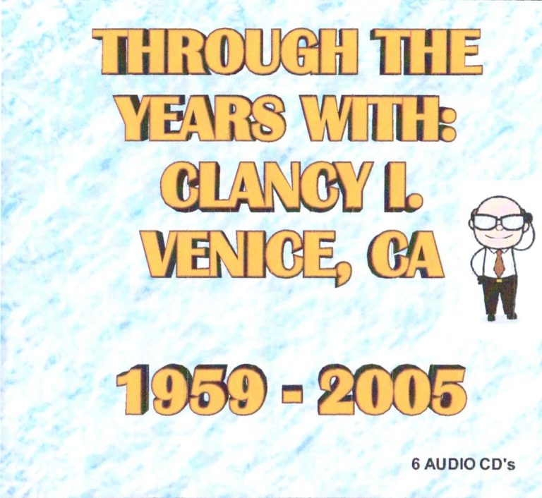 6 Talks Through The Years with Clancy I