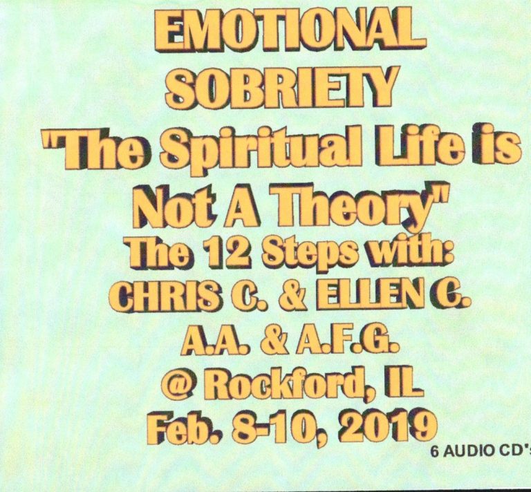 Chris C AA and Ellen C AFG 12 Steps